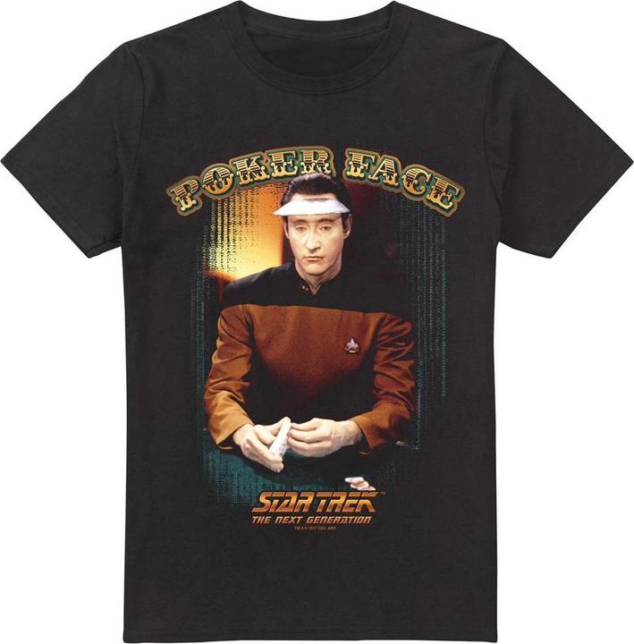 Actual product image Mens Poker Face T-Shirt (XL)