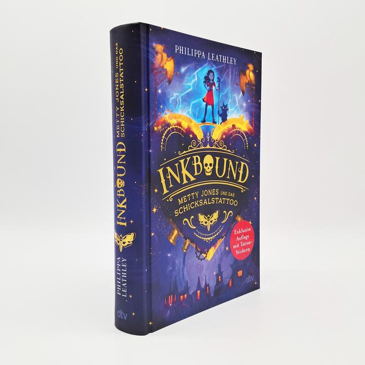 Produktbild Inkbound – Metty Jones und das Schicksalstattoo (Deutsch, Philippa Leathley, Wolfram Ströle, 2025)