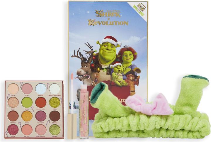 Actual product image Makeup Revolution Shrek Family Ogre Set