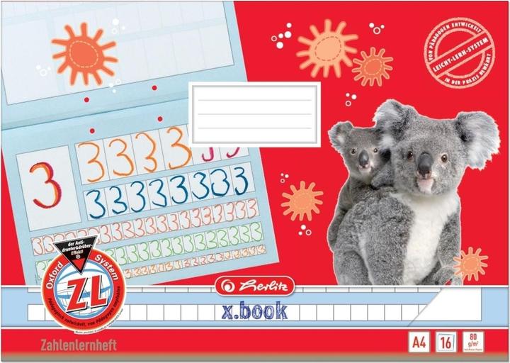 Actual product image Herlitz Number learning booklet (A4, No binding)