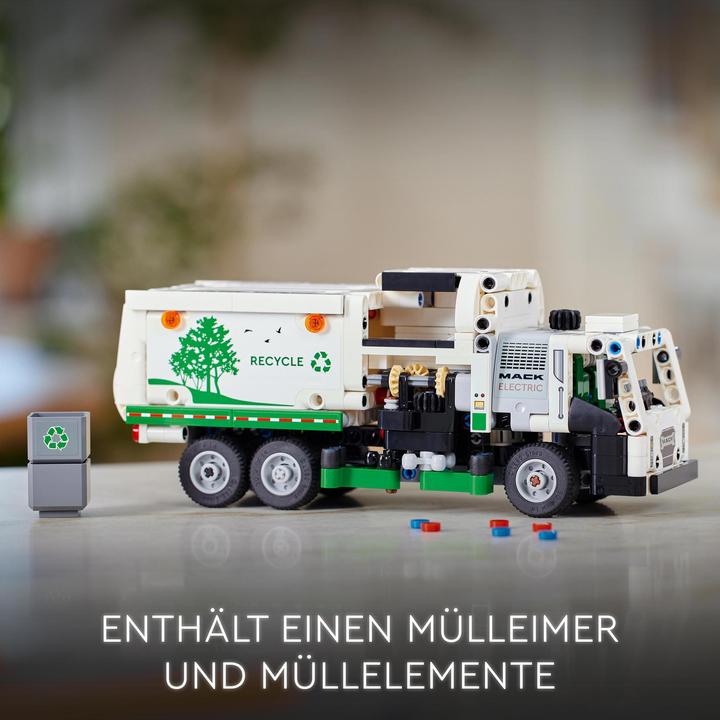Produktbild LEGO Mack LR Electric Müllwagen (42167, LEGO Technic)