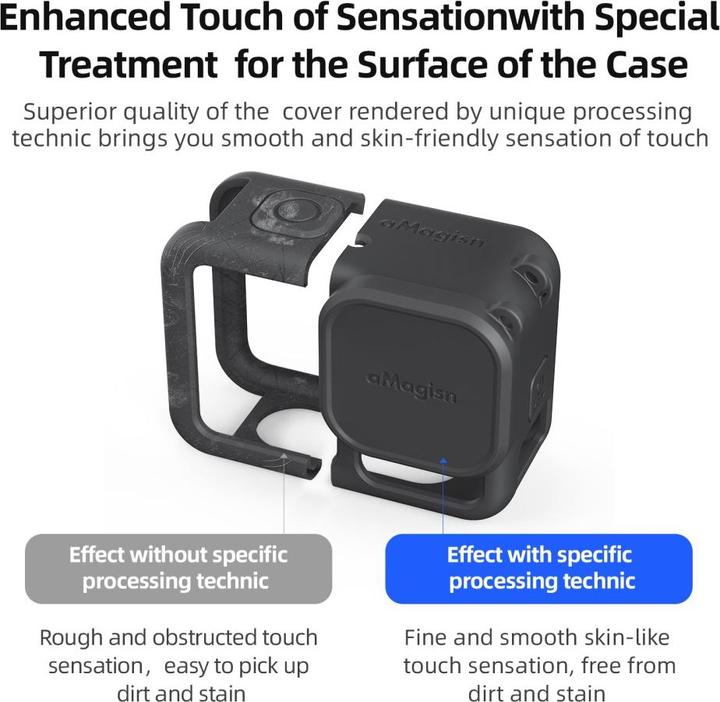 Image du produit aMagisn Housse de protection en silicone avec protection de la lentille (GoPro Hero 13)