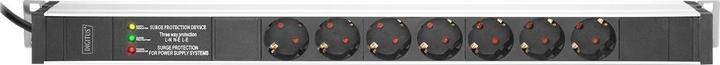 Produktbild Digitus 1U PDU 2m supply CEE 7//7