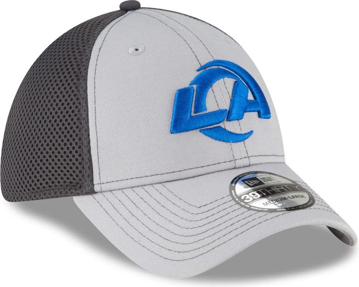 Actual product image New Era 39Thirty Stretch Mesh Cap - Los Angeles Rams (M/L)