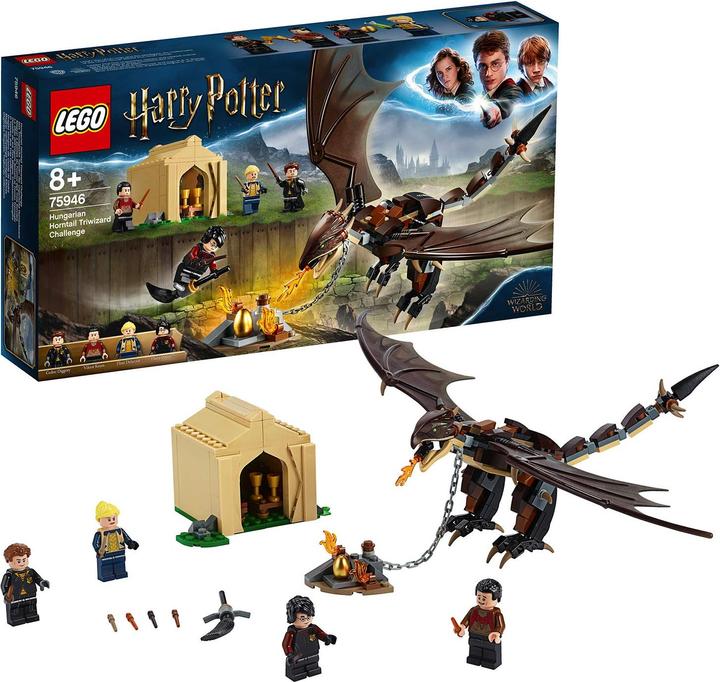 Immagine prodotto LEGO Il Torneo Trimagico: la coda di corno ungherese (75946, LEGO Harry Potter)