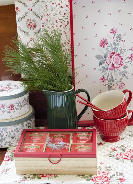 Actual product image Greengate Alice breakfast set red 12 pcs (12 Piece)
