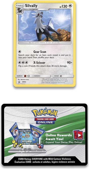 Actual product image Pokémon Silvally Collection Box - EN (English, Box Set & Collection)