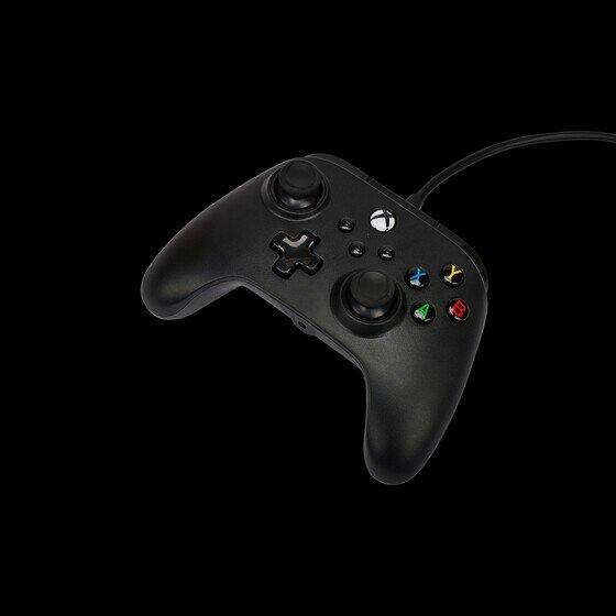 Produktbild PowerA Nano verbesserter kabelgebundener Controller von für Xbox Series X|S - Schwarz (Xbox Series X, Xbox Series S, PC)