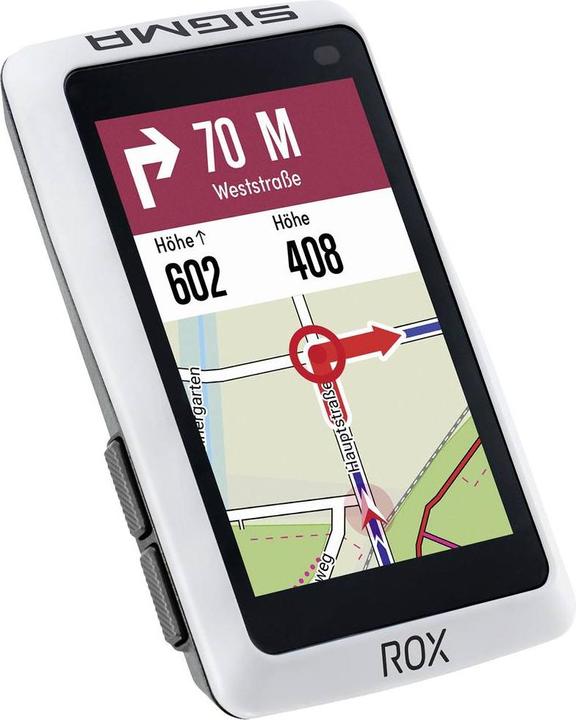 Image du produit Sigma Sport ROX 12.1 Evo GPS Fietscomputer - White - long Butler GPS out-front houder