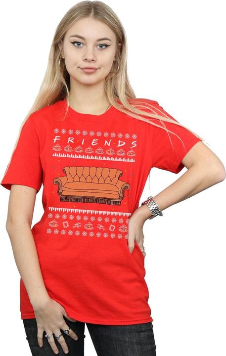 Immagine prodotto Friends Fair Isle Couch Maglietta Ampia Donna (XL)