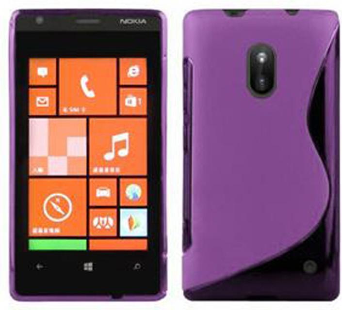 Productafbeelding Cadorabo TPU S-Line Cover (Nokia Lumia 620)