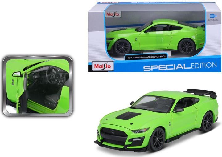 Produktbild Maisto Mustang Shelby GT500 2020 1/24 green