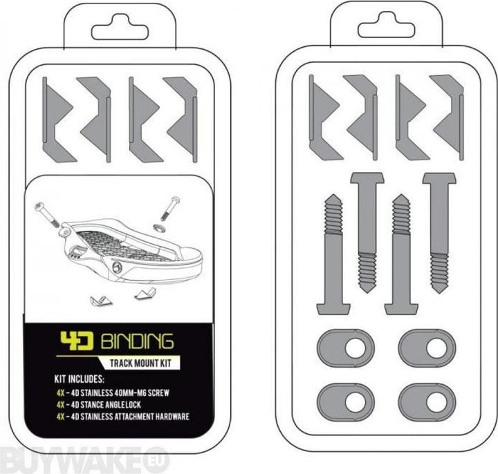 Image du produit Liquid Force 4d Flextrack Hardware Kit Complete
