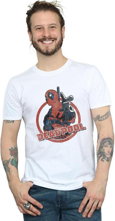 Produktbild Deadpool Gun Finger TShirt (XL)