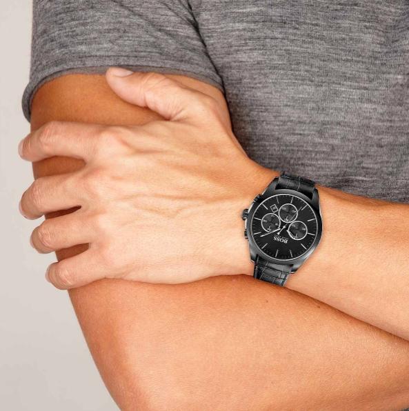 Produktbild Hugo Boss Onyx (Analoguhr, Chronograph, 44 mm)