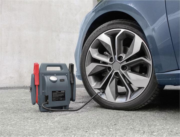 Produktbild Eufab Powerpack mit Kompressor (600 A, 7000 mAh)