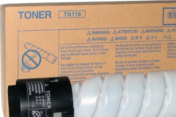 Produktbild Konica Minolta Original TN-118 Toner schwarz 12.000 Seiten (A3VW050) (BK)