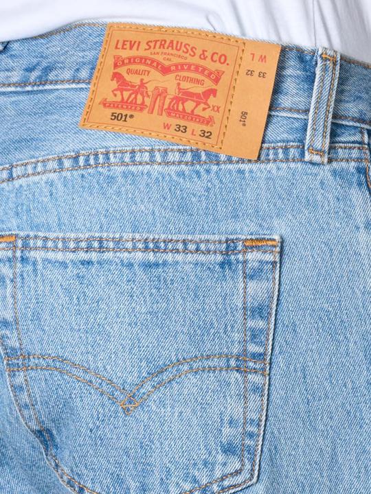 Actual product image Levis 501 jeans light stonewash (W40/L32)