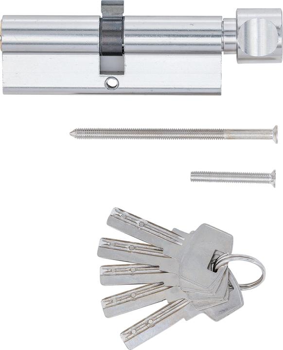 Actual product image BGS Security Cylinder Lock | with Rotary Knob | 45/45 | 90 mm (Rotary knob cylinder)