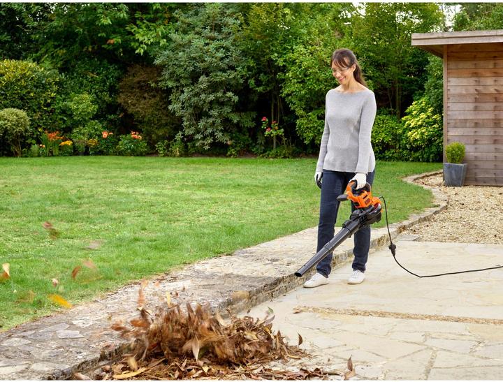 Immagine prodotto Black & Decker BEBLV300-QS (Corrente elettrica, Soffiafoglie, Aspirafoglie, Aspiratore e soffiatore)