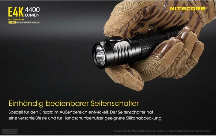 Produktbild Nitecore E4K - 4400 Lumen (11.75 cm, 4400 lm)