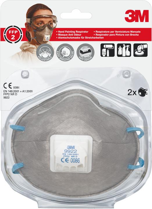 Immagine prodotto 3M Respiratore, bianco (FFP2, 1 x)