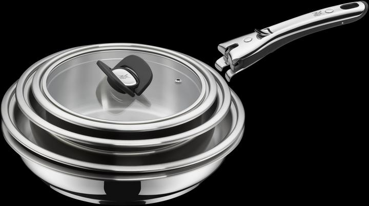Produktbild WMF Click&Serve Sauteuse (24 cm, Bratpfanne, Edelstahl)