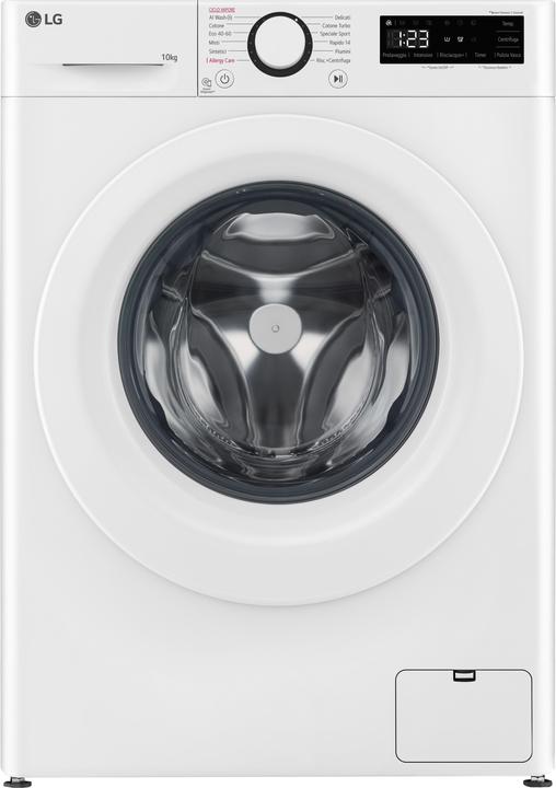 Produktbild LG F4R3010NSWW Waschmaschine 10kg AI DD, Klasse A-10%, 1400 U/min, Dampfwäsche (10 kg, Links)