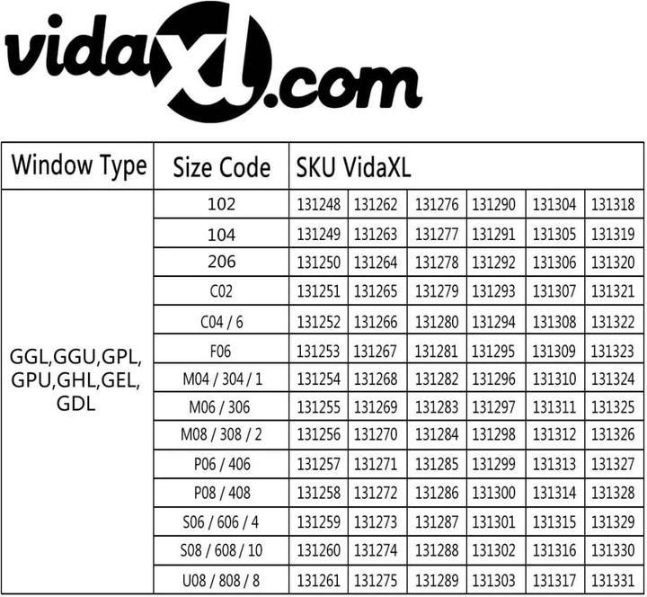 Produktbild VidaXL Rollo (180 x 180 cm)