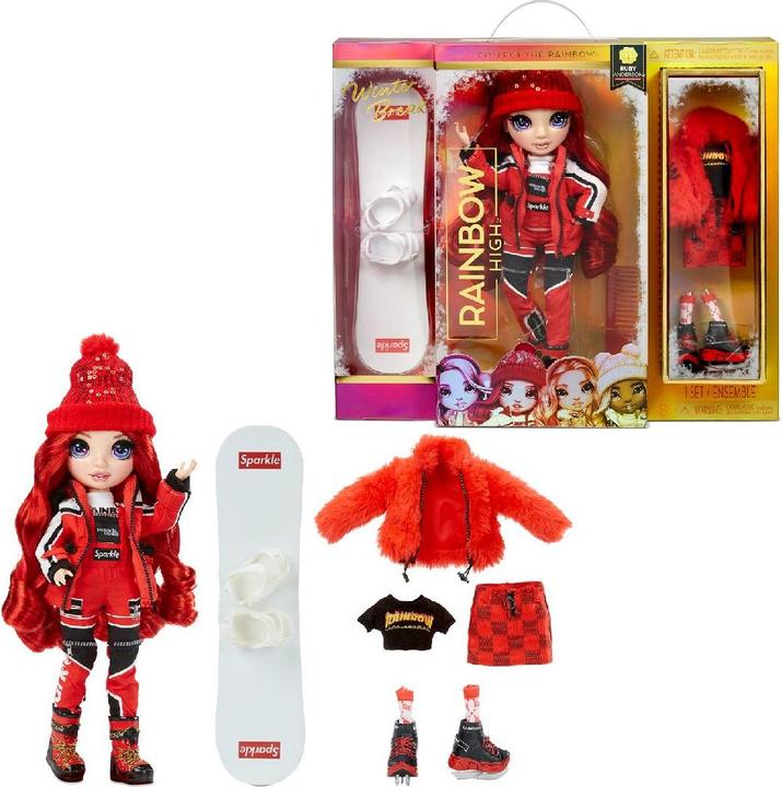 Immagine prodotto MGA Rainbow High Winter Break Fashion Ruby
