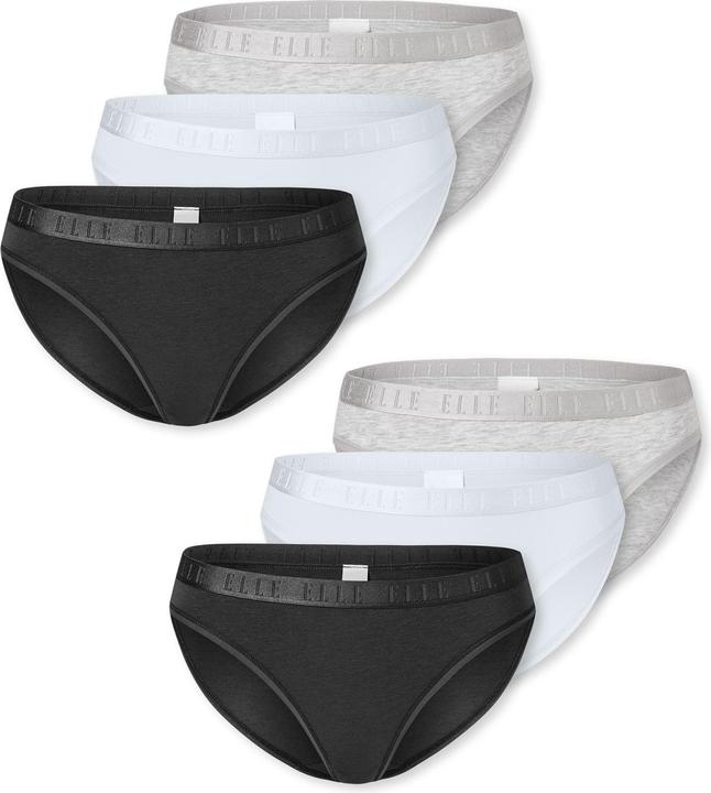 Actual product image Elle Slip Bikini Brief - SUPER SOFT (M, pack of 6)