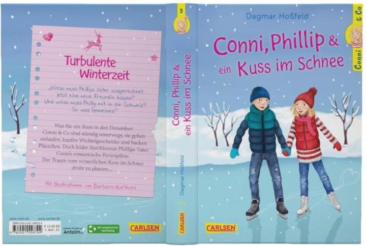 Immagine prodotto Conni & Co 9: Conni, Phillip und ein Kuss im Schnee (Tedesco, Dagmar Hossfeld, Barbara Korthues, 2023)