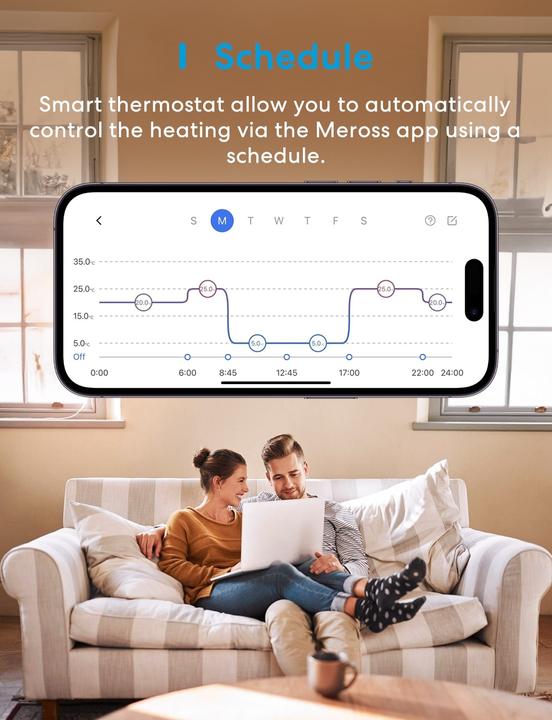 Produktbild Meross Smart Thermostat