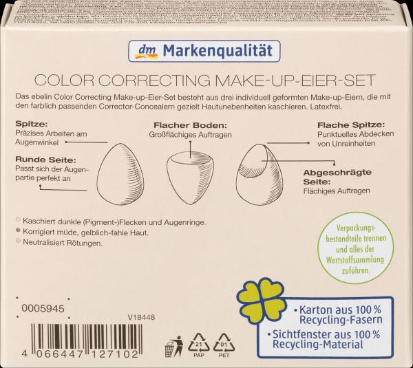 Image du produit dm ebelin Make-up-Eier-Set