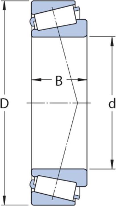 Produktbild SKF Kegelrollenlager