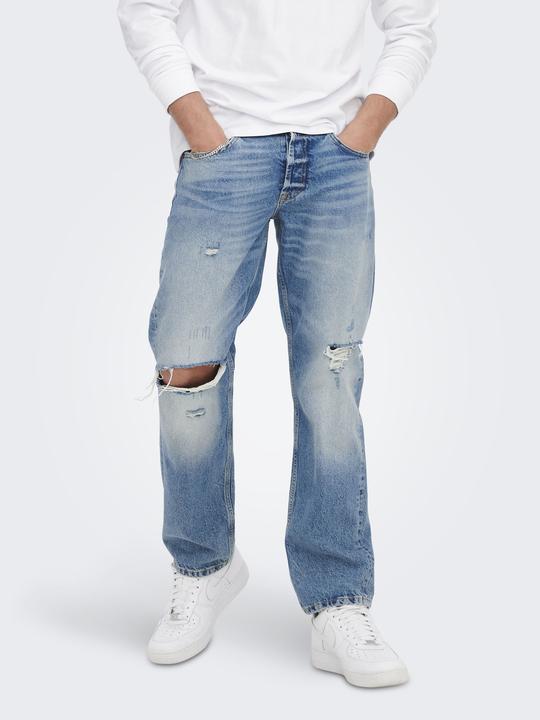 Produktbild Only & Sons ONSEDGE HELLBLAUE Loose Fit Jeans (W31/L34)