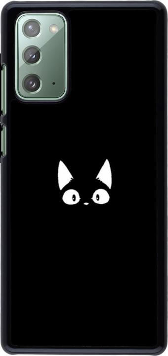 Immagine prodotto PhoneLook Copertina Gatto divertente su nero (Samsung Galaxy Note 20)