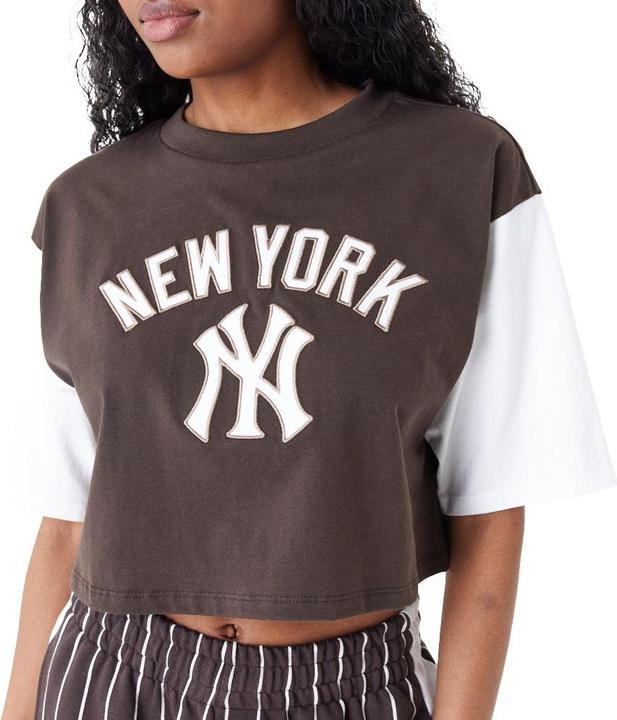 Produktbild New Era Ladies Cropped Raglan Top braun - L (L)
