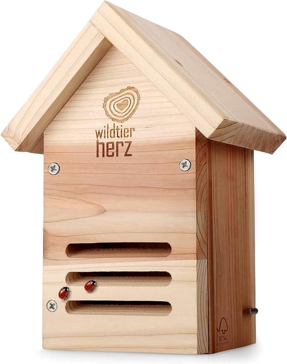 Image du produit Wildtier Herz Maison des coccinelles GOER-000012 (Coccinelles)