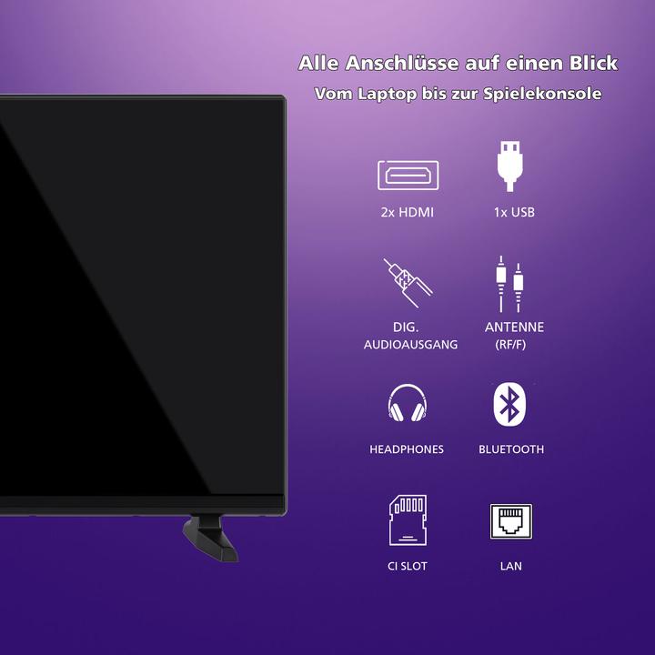 Image du produit JVC LT-32VF5356 LED-TV FHD SMART TIVO (32", LCD, Full HD, 2024)