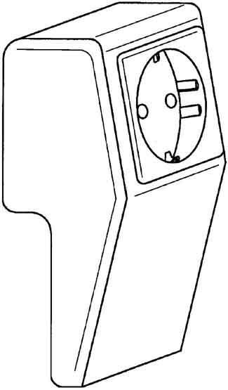 Actual product image Gewiss SLTK device tank (5 cm)