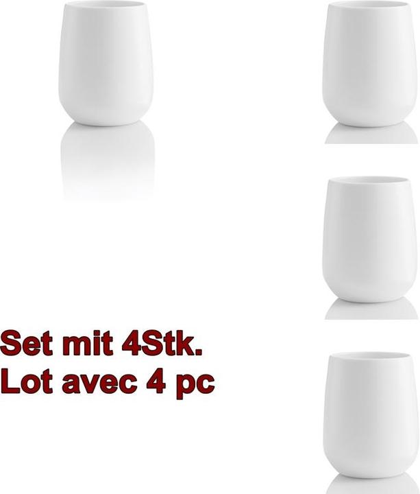 Immagine prodotto Aida Tazza termica a doppia parete per caffè/tè, set da 4 pezzi. (200 ml, 4 x)