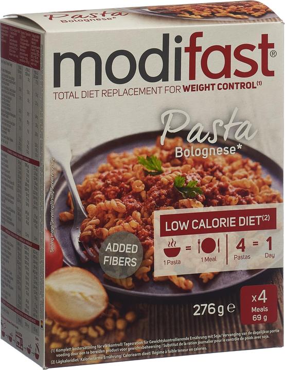 Produktbild Modifast Pasta Bolognese (4 Stück, Beutel, 314 g)