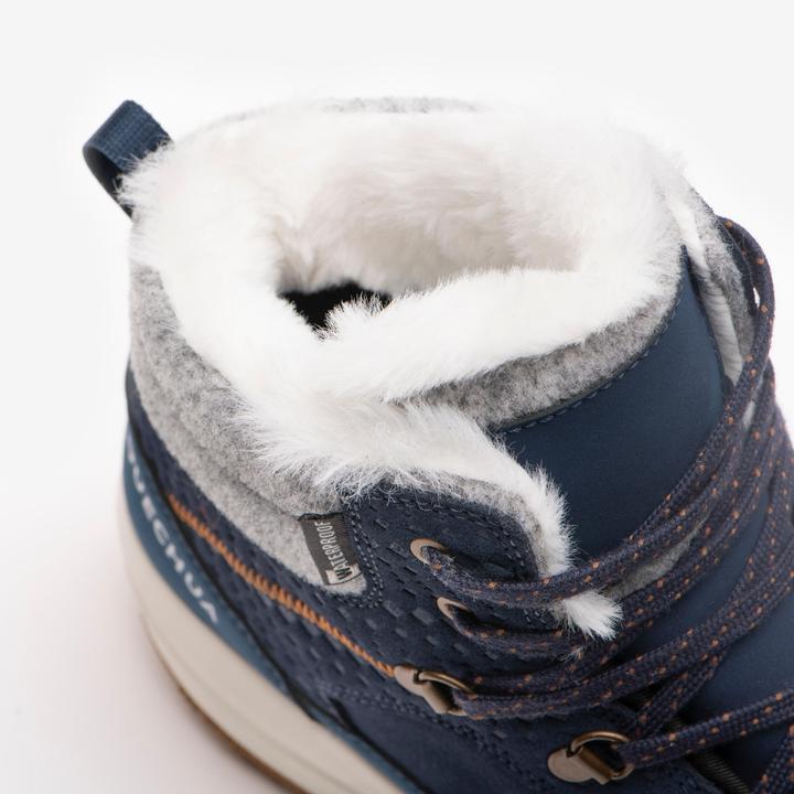 Produktbild Quechua Winterschuhe Damen halbhoch Leder warm wasserdicht Winterwandern - SH900 (40)