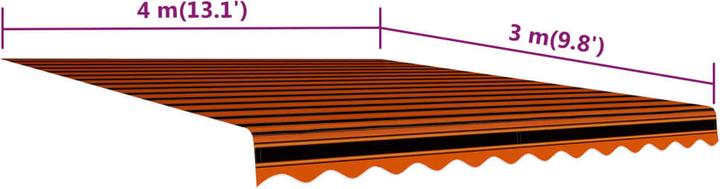Actual product image VidaXL Lybed (400 x 300 cm)