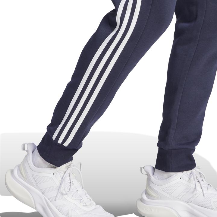 Actual product image adidas Essentials 3-Stripes Tapered Fleece Sweatpants (M)