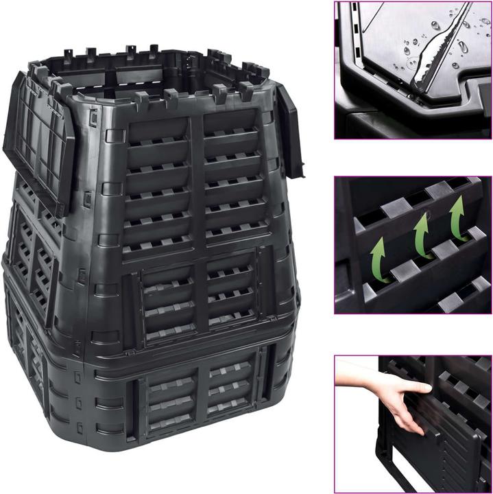 Image du produit VidaXL Kompostbehälter (740 l)