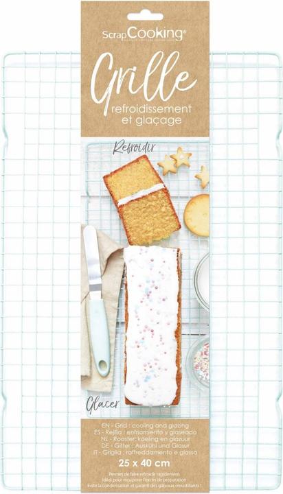 Image du produit ScrapCooking Backgitter 25 x 40 cm (Grille de refroidissement)
