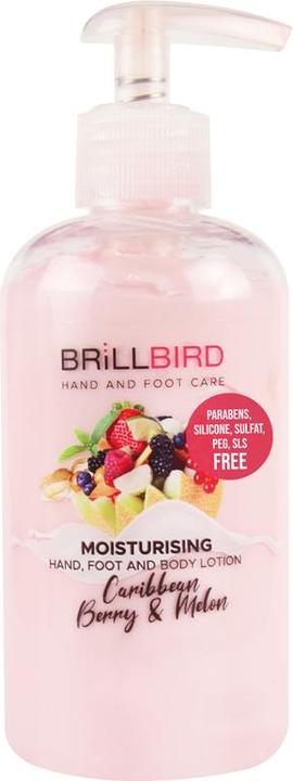 Immagine prodotto BrillBird Crema mani e piedi - Bacche e Melone dei Caraibi 250ml (250 ml)