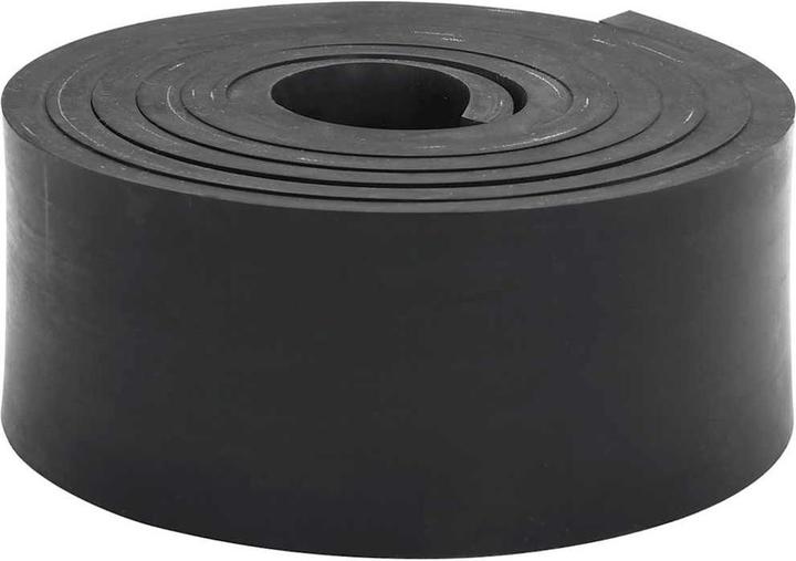 Produktbild VidaXL Schürfleiste Gummi Schwarz 300x8x1 cm Schürfleiste Gummilippe